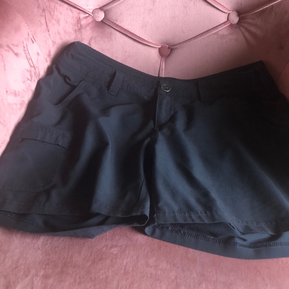 The North Face black shorts, size 2 , 5” inseam